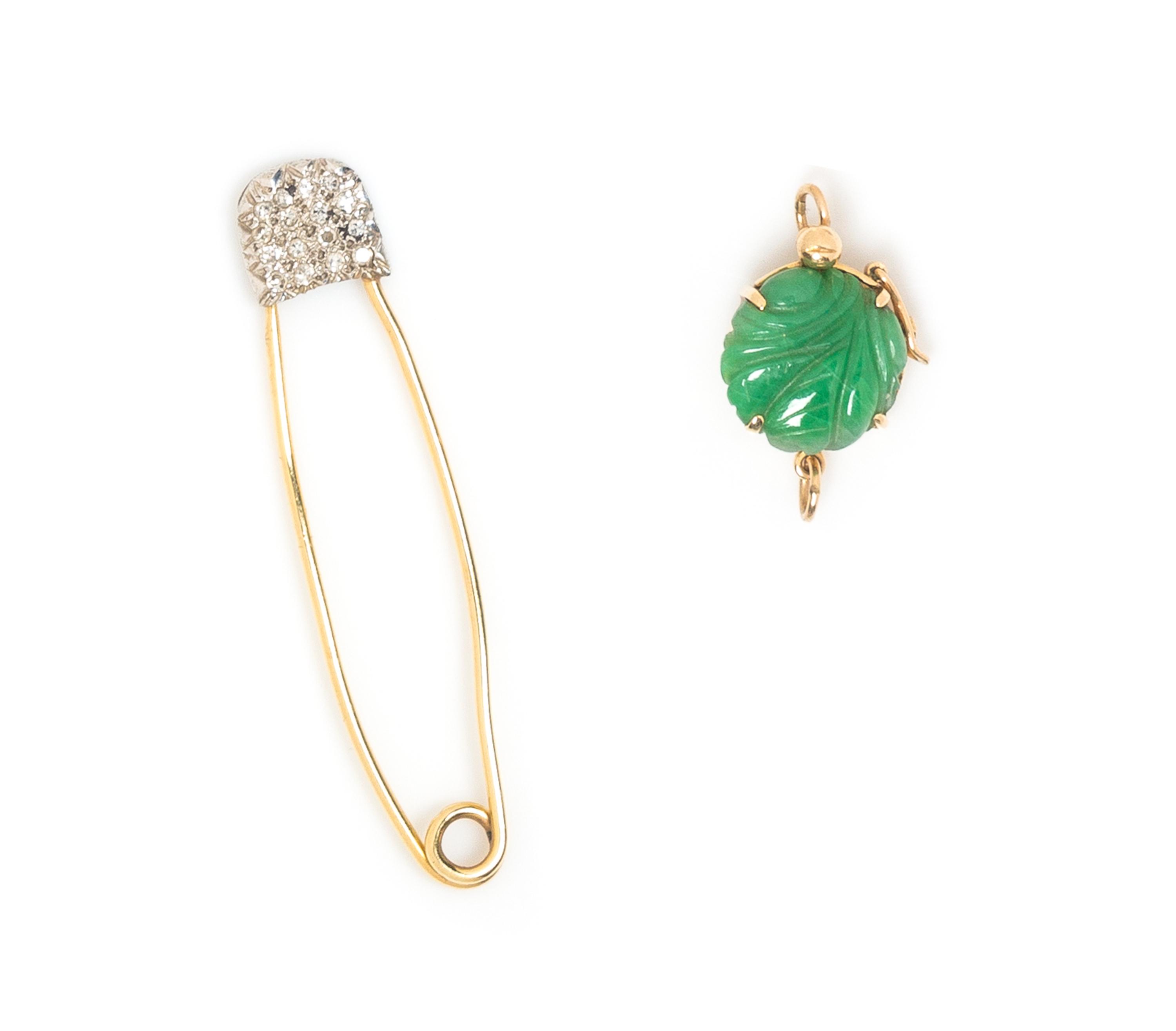 A Collection of Yellow Gold and Multigem Jewelry 1.50 dwts.