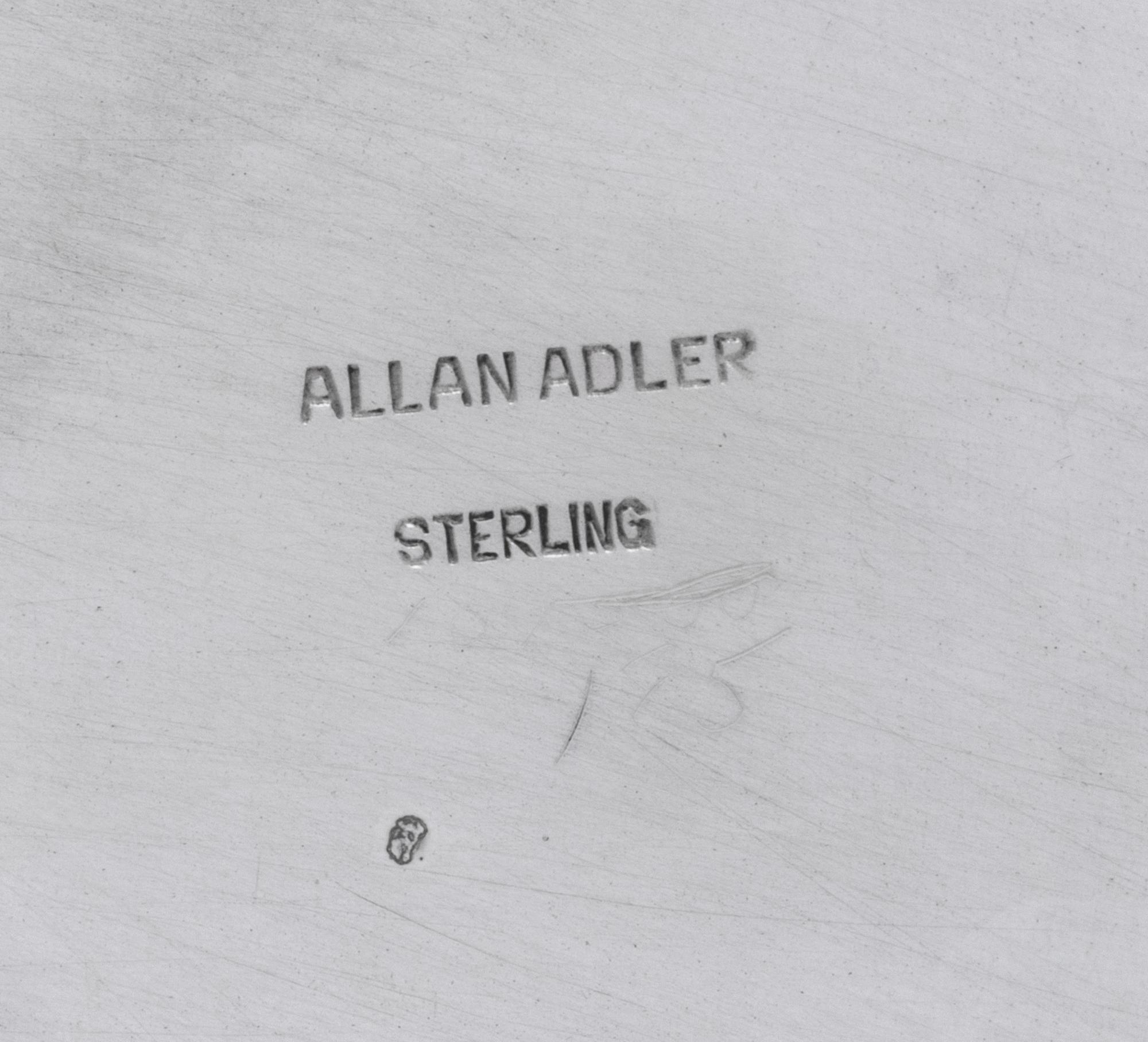 An Allan Adler Silver Tea Kettle