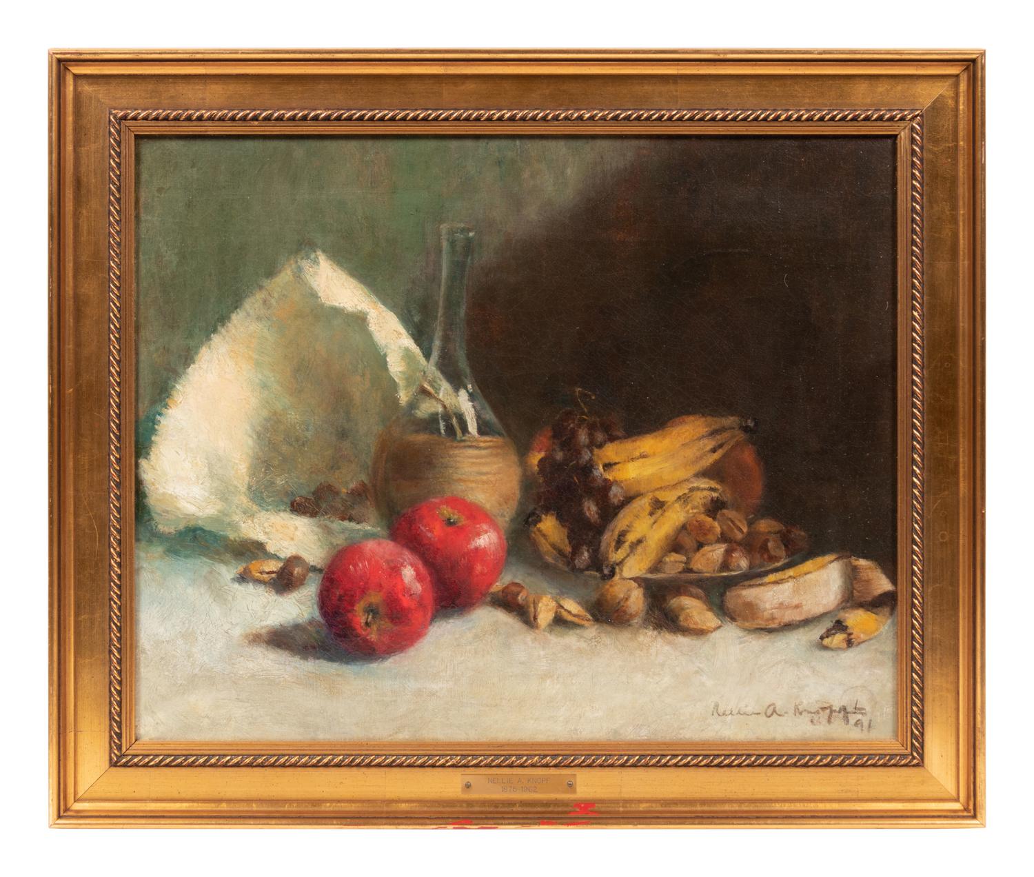 Still Life with Fruit and Bottle
