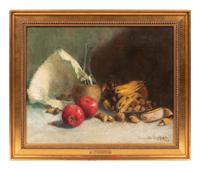 Still Life with Fruit and Bottle