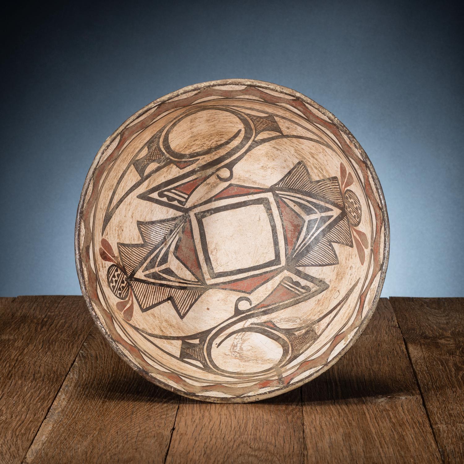 Zuni Pottery Dough Bowl