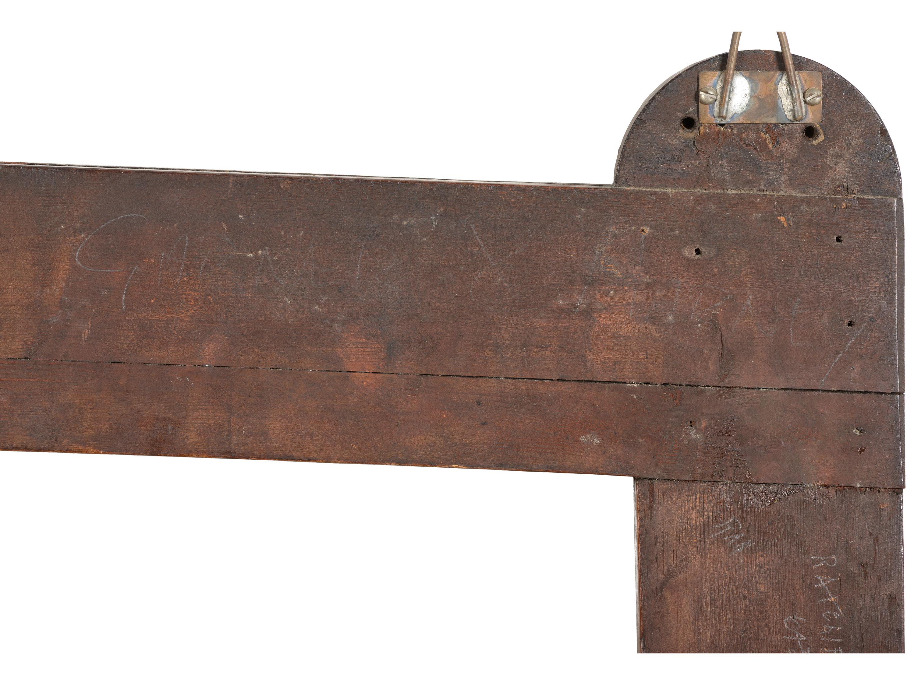 A Mahogany 'Signpost' Barometer