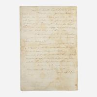 [American Revolution] Greene, Nathanael Autograph letter, signed