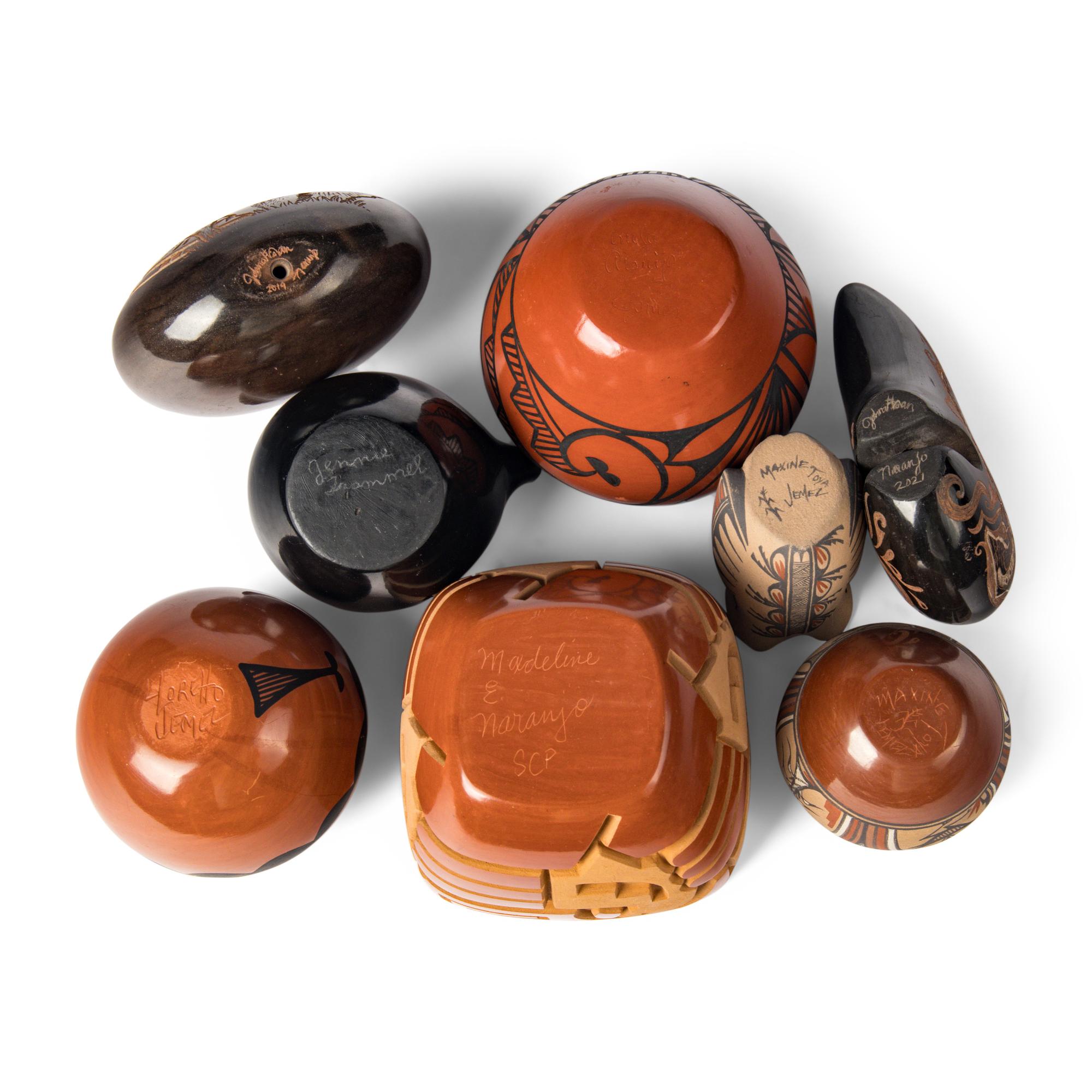 Collection of Pueblo Pottery
