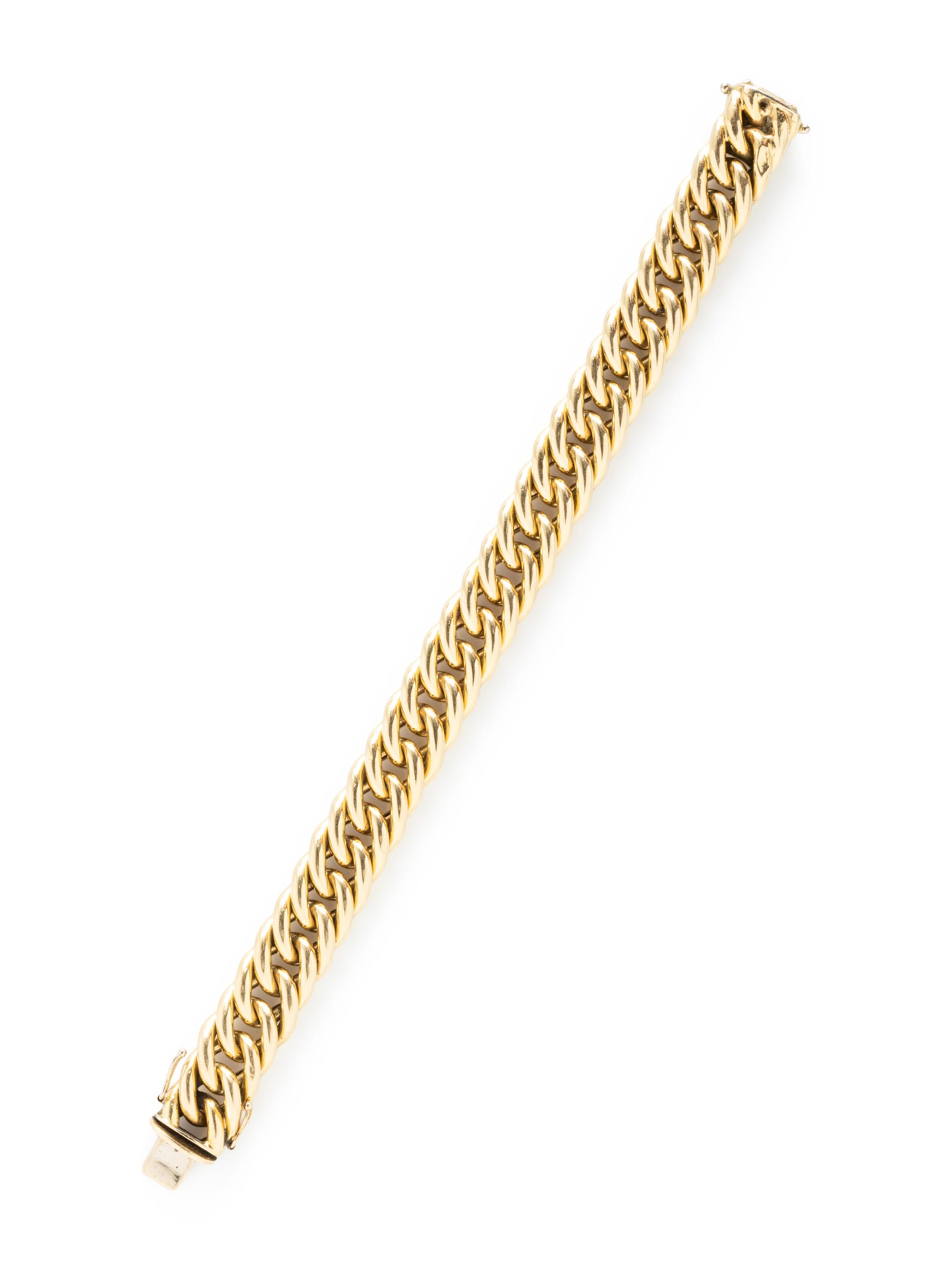NICOLIS COLA, YELLOW GOLD BRACELET