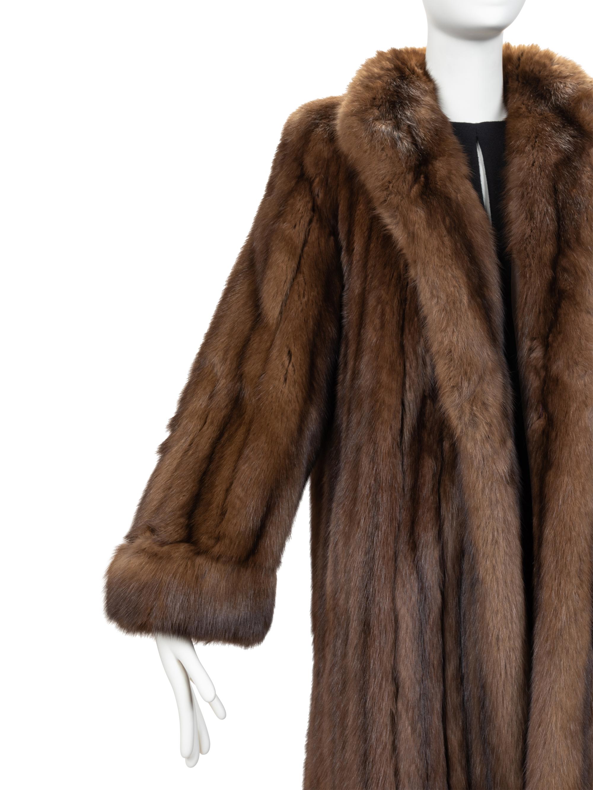 Russian Sable Fur Coat