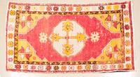 A Northwest Persian Wool Rug 4 feet 11 1/2 inches x 2 feet 7 1/2 inches.