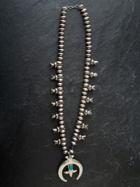 Silver Squash Blossom Necklace