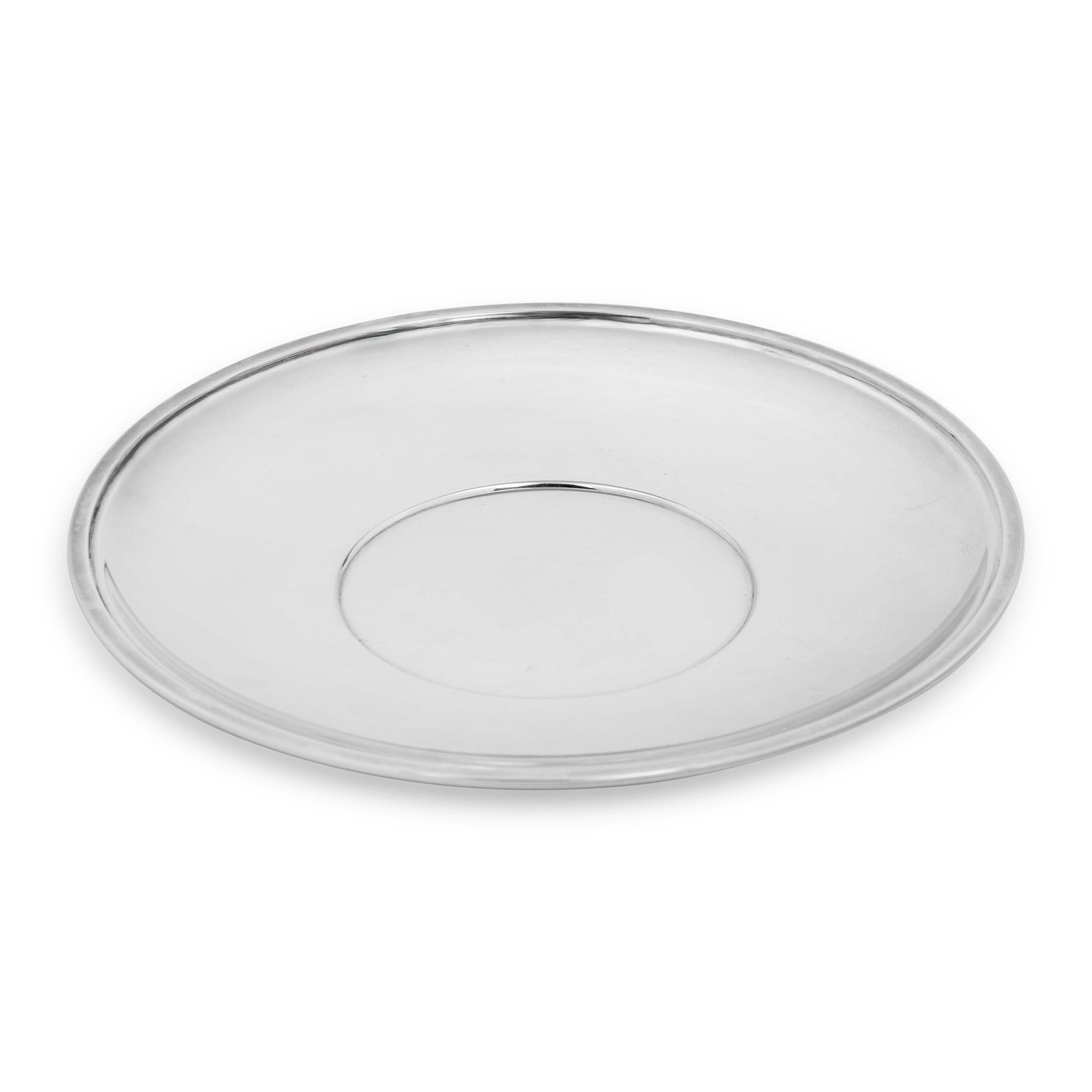 A Tiffany and Co. Silver Circular Dish