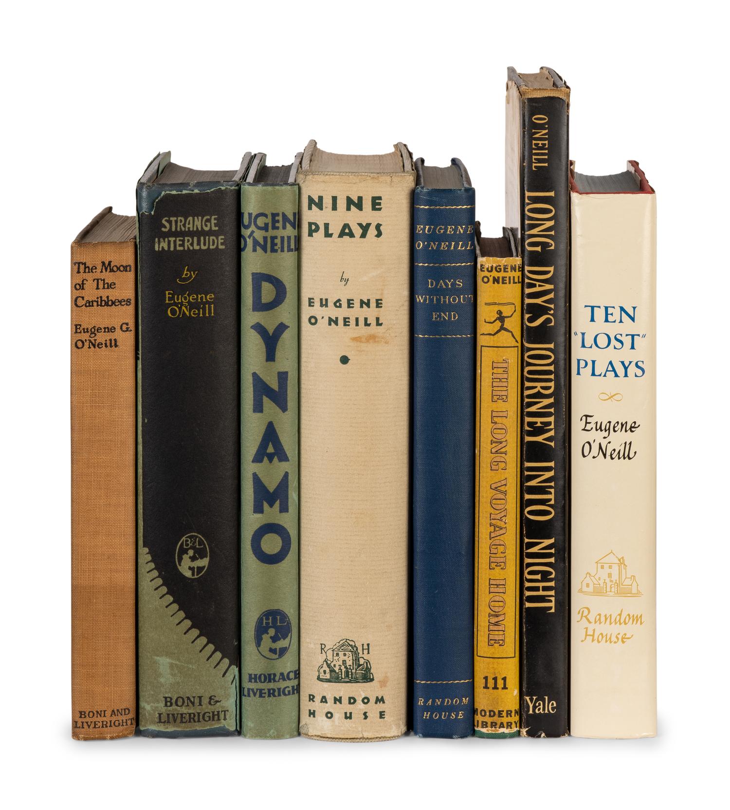 O'NEILL, Eugene (1888-1953). A group of 24 works, including: