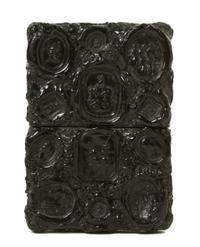 A Tooled Leather Card Case, Height 4 inches.