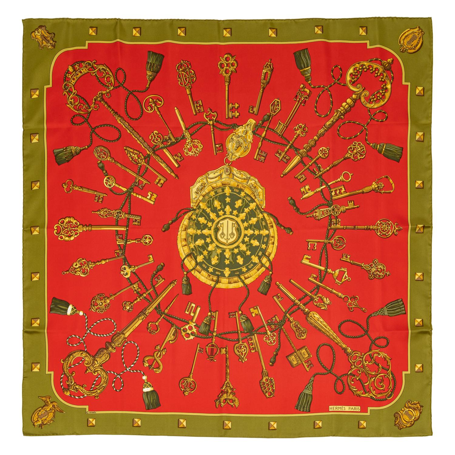 Hermès 90cm Silk Scarf