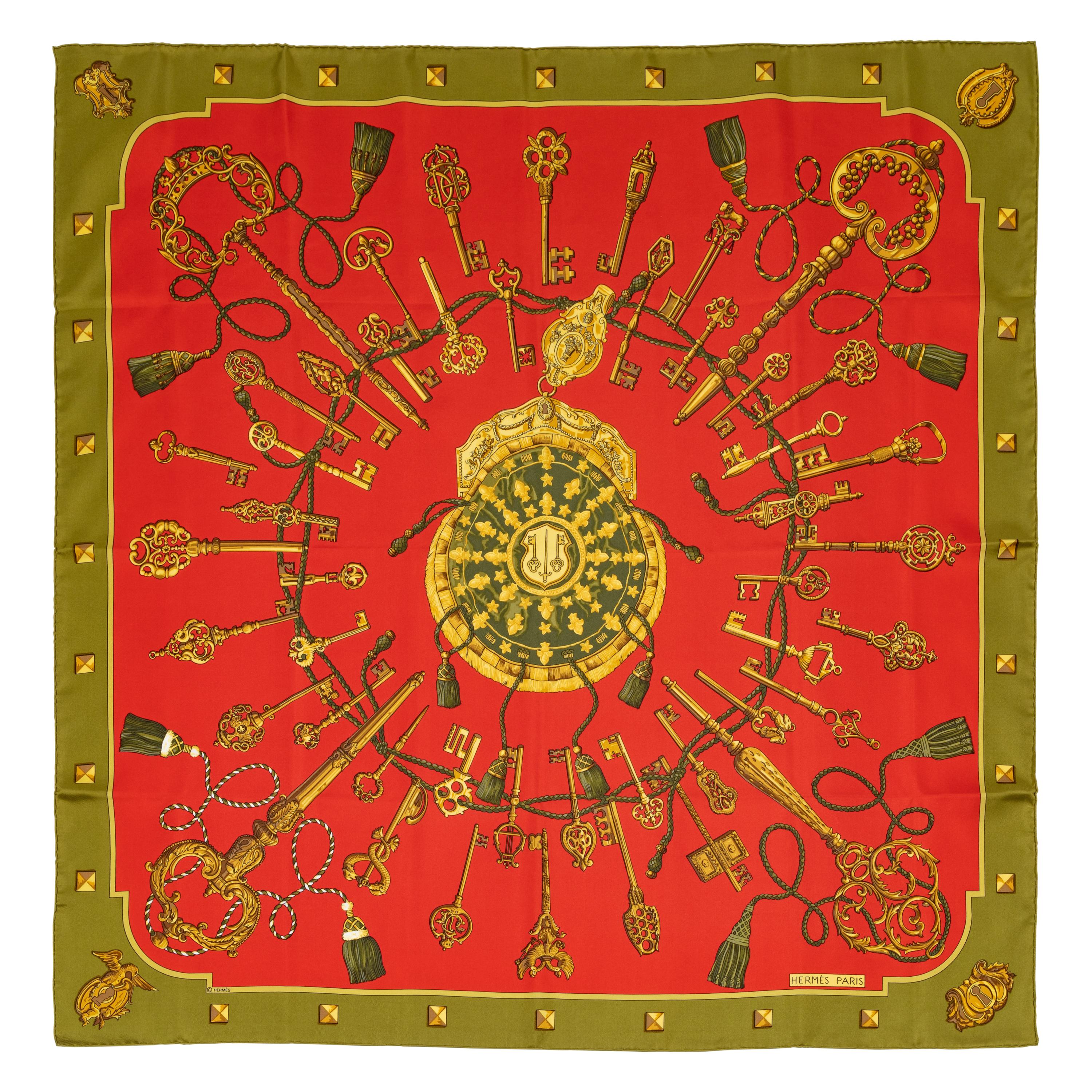 Hermès 90cm Silk Scarf
