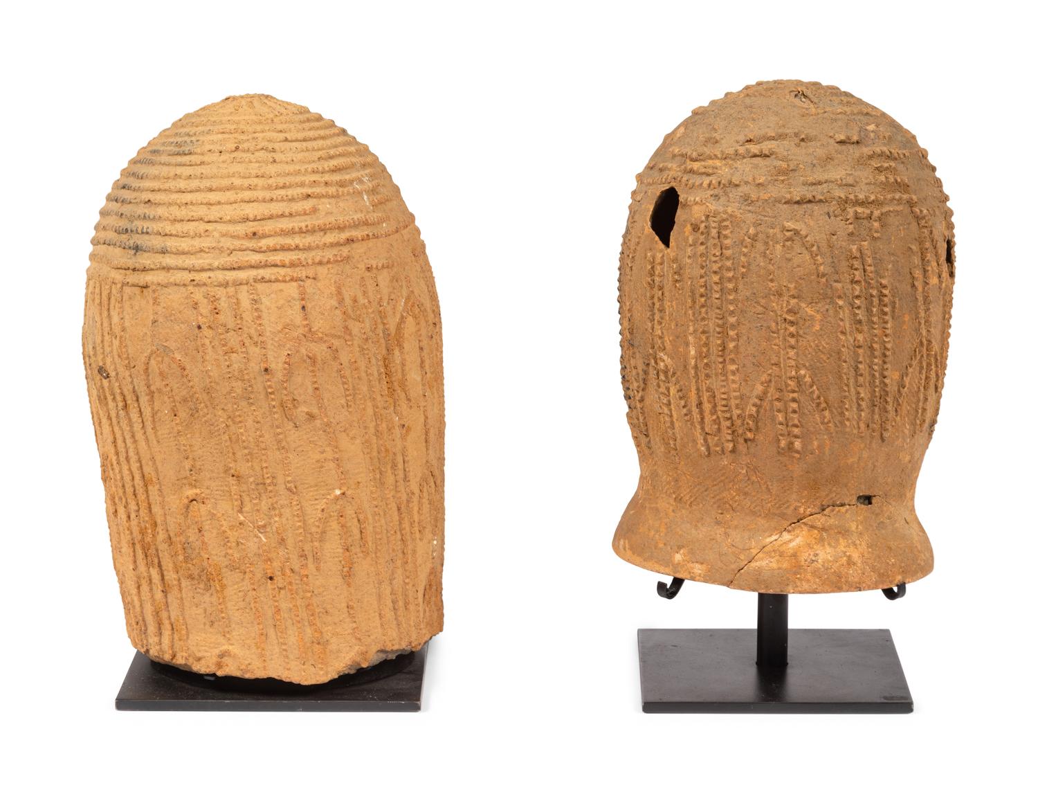 Two African Pottery Vessels