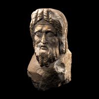 A Roman Marble Herm Head
