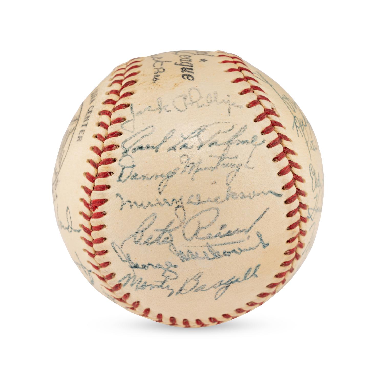 A 1951 Pittsburgh Pirates Team Signed Autograph Baseball (JSA Letter of Authenticity)