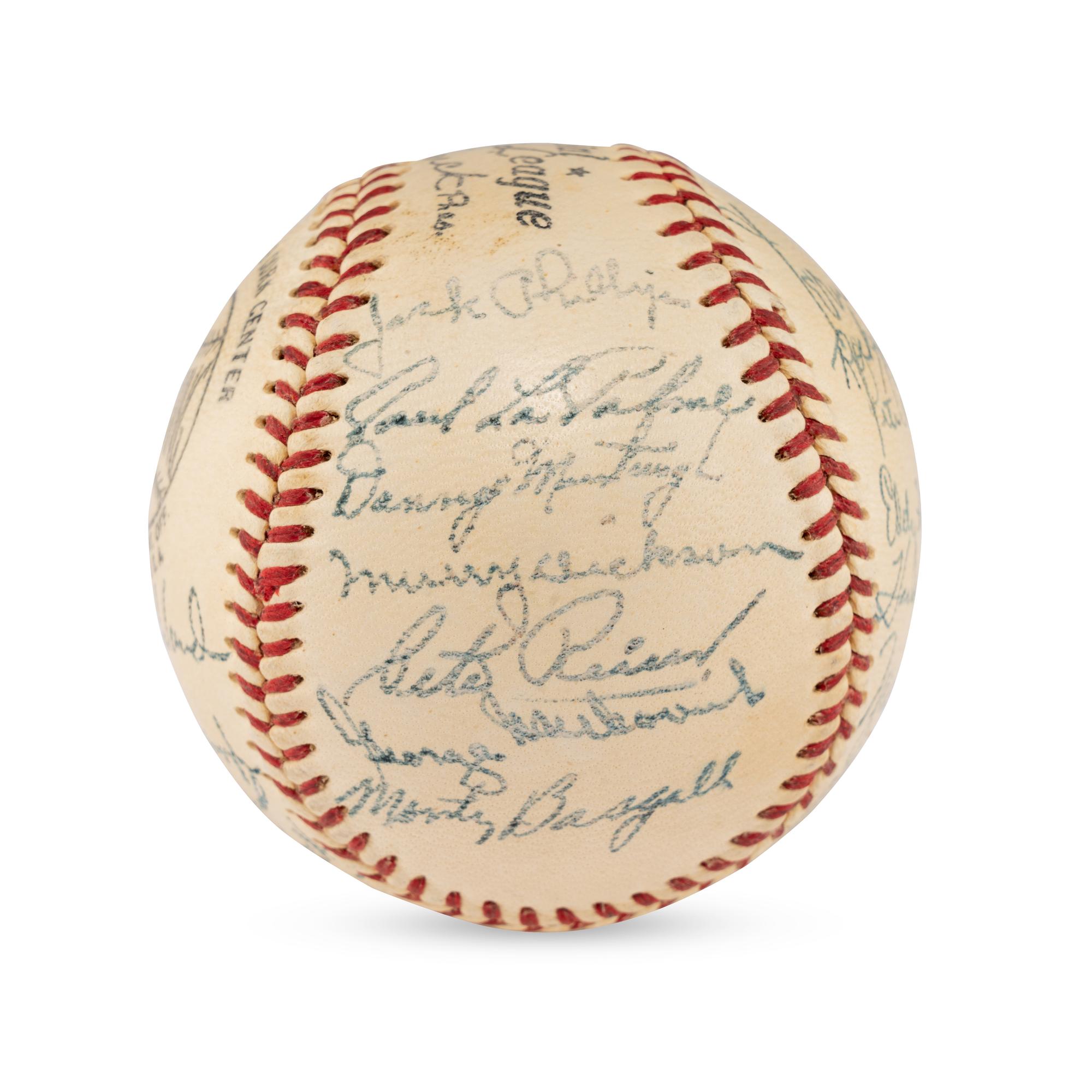 A 1951 Pittsburgh Pirates Team Signed Autograph Baseball (JSA Letter of Authenticity)