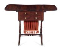 A Classical Mahogany Work Table