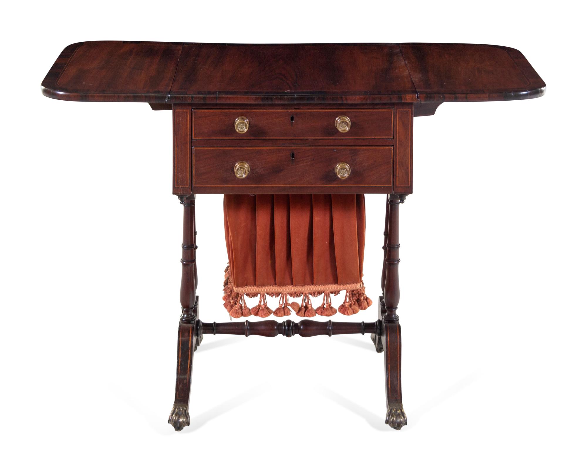 A Classical Mahogany Work Table