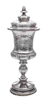 A German Silver Pokal Height 11 1/2 inches. — LATE 19TH/EARLY 20TH CENTURY