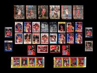 A Group of Assorted 1980s-90s Licensed Michael Jordan Basketball Cards,
