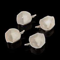 Four Chinese Dehua Blanc de Chine Porcelain Cups, 17th/18th Century 清中期 德化白瓷盃四件
