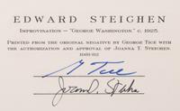 A group of five photographs (from Twenty-Five Photographs printed by George Tice with labels signed by George Tice and Joanna Steichen)