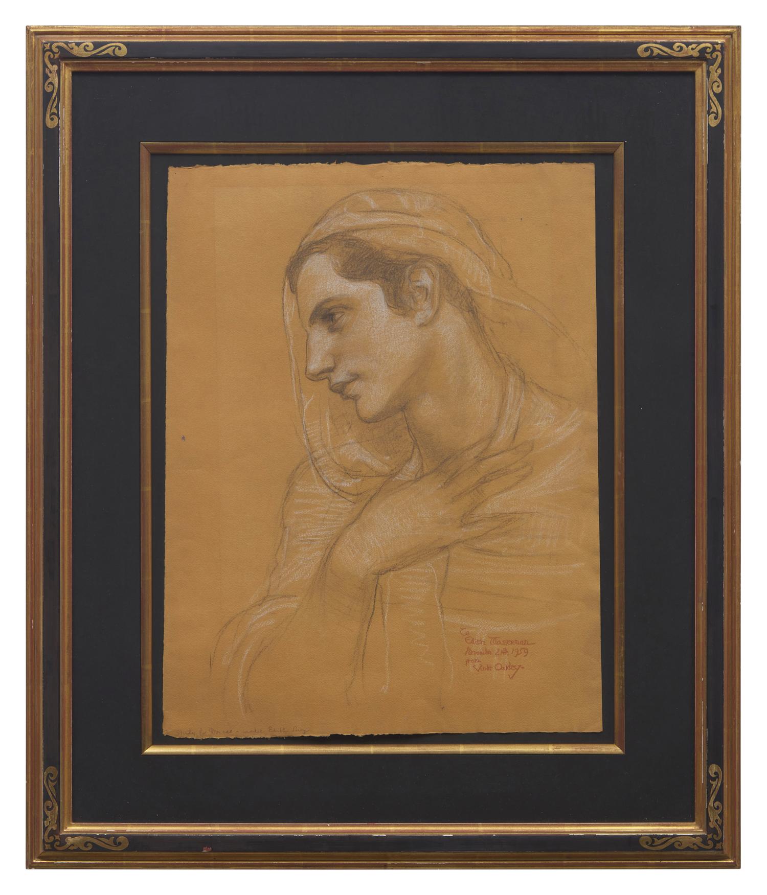 Portrait of a Youth, Bust Length , 1959