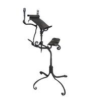 A Wrought Iron Book Stand 30" W x 20" D x 53" H — Italy, 20th Century