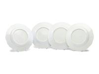 A Set of Four Chinese Export Famille Rose Urn Decorated Porcelain Plates