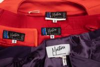 Three Claude Montana Skirt Suits