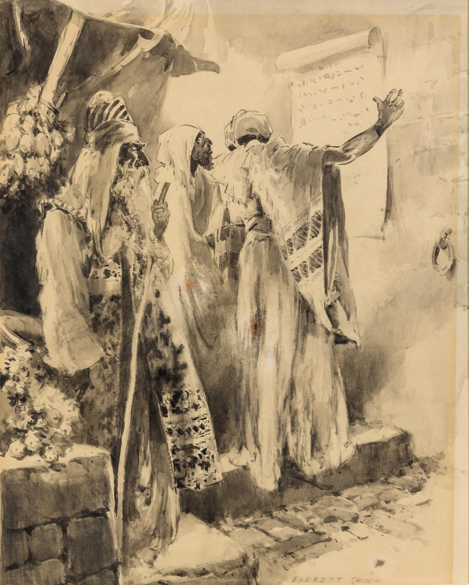 Everett Shinn, (American, 1876–1953), The Magi