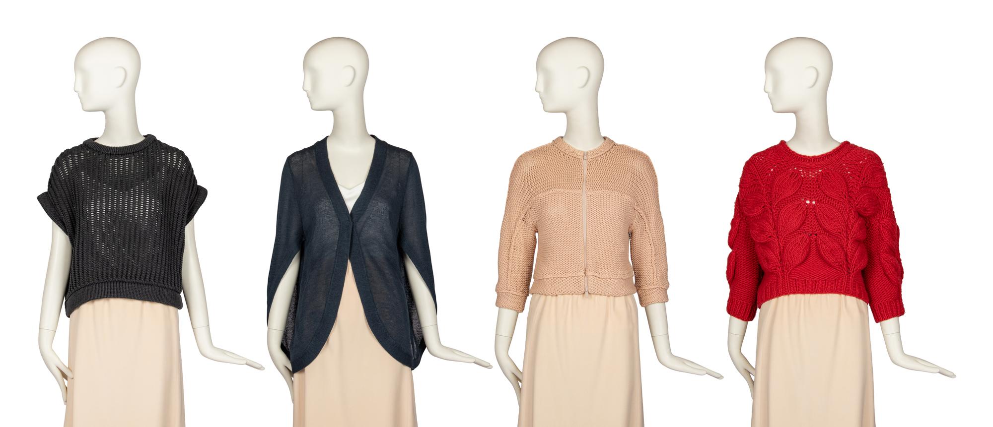Four Brunello Cucinelli Knit Tops