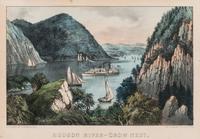 [HUDSON RIVER] -- CURRIER and IVES, publishers The Hudson, From West Point. Grounds of the U. S. Military Academy, 1862. (G.3216) -- Hudson River-Crow Nest, n.d. (G.3222)