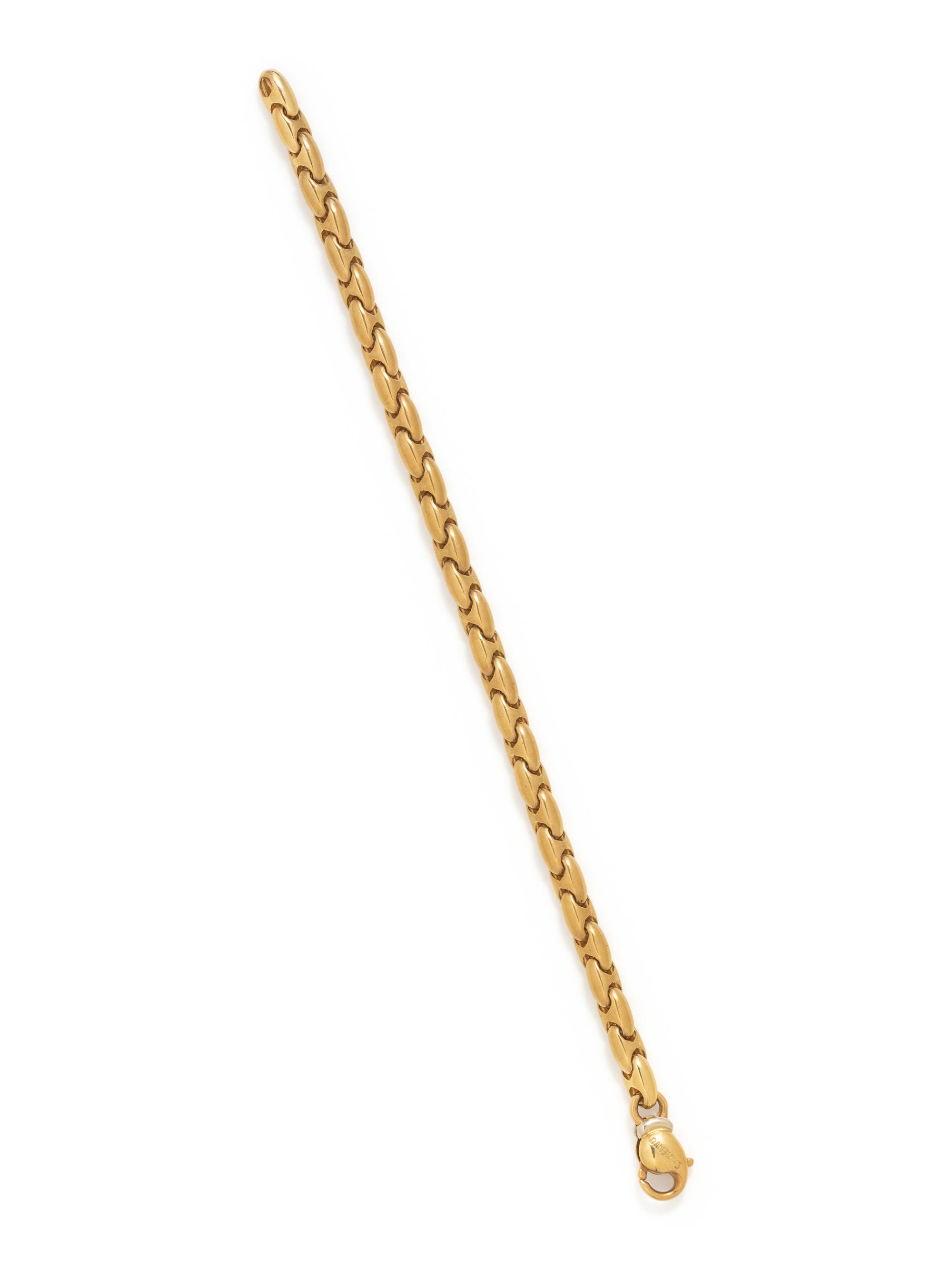 CHIMENTO, YELLOW GOLD BRACELET