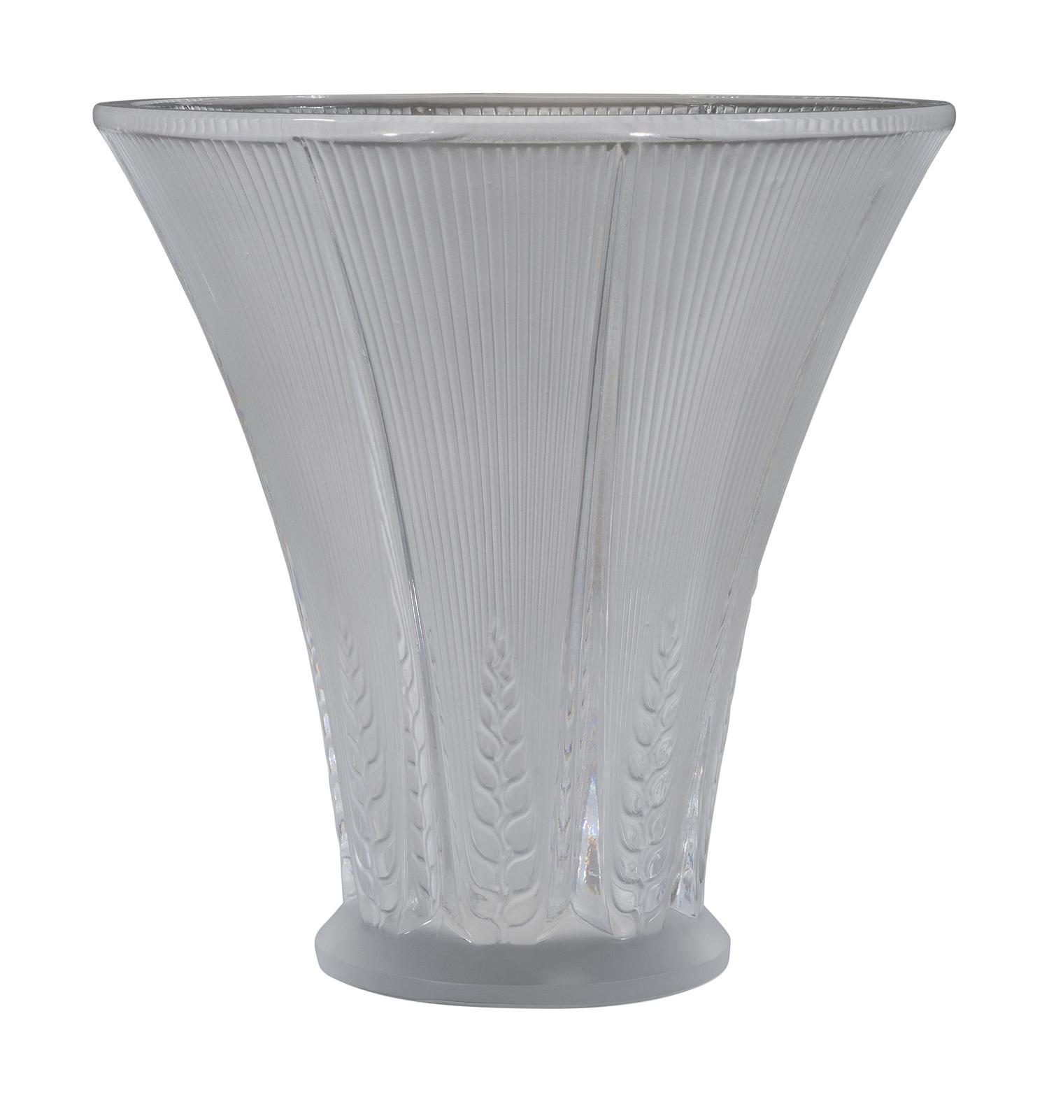 A Lalique Epis Vase