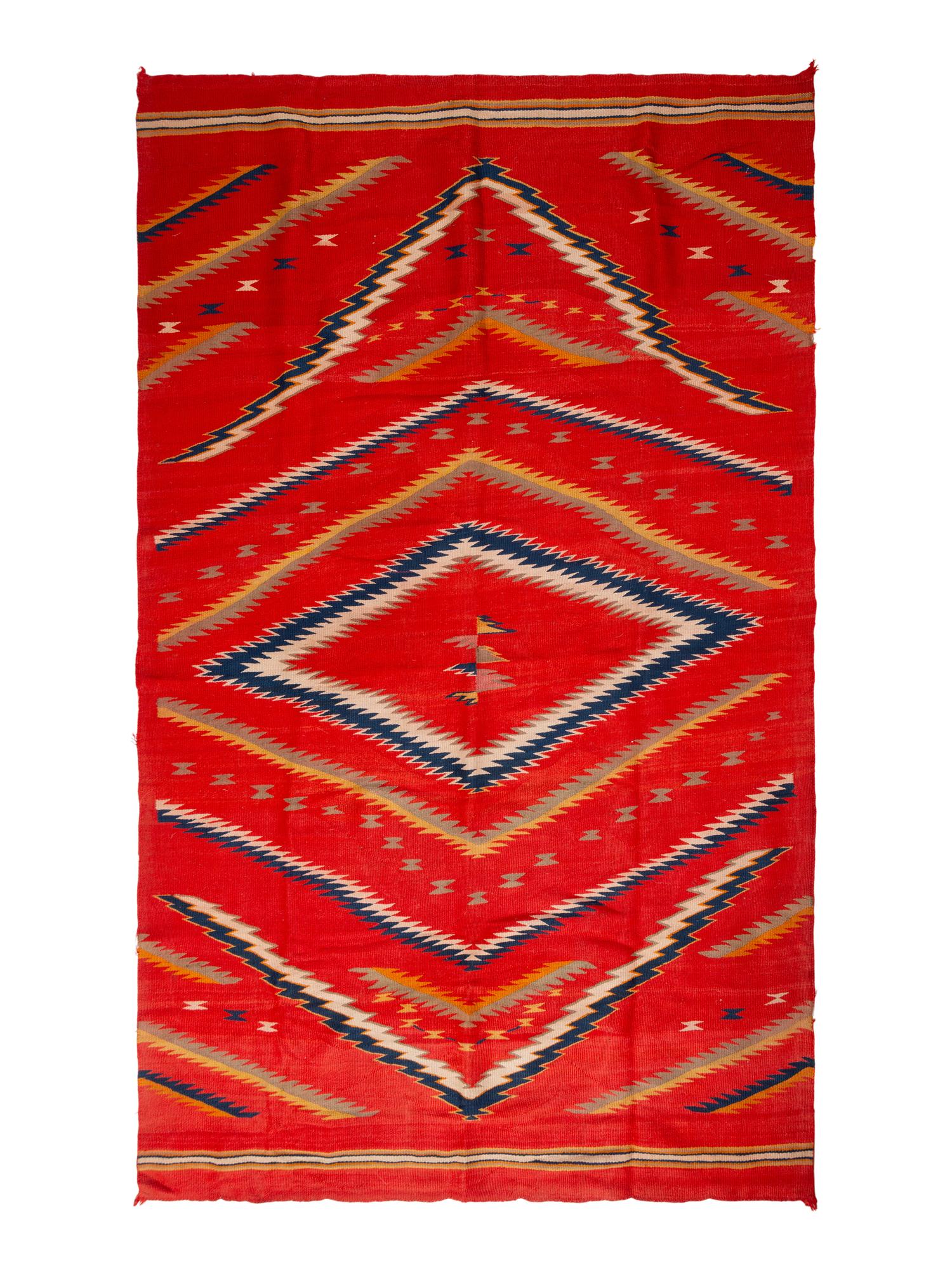 Navajo Late Classic Transitional Blanket