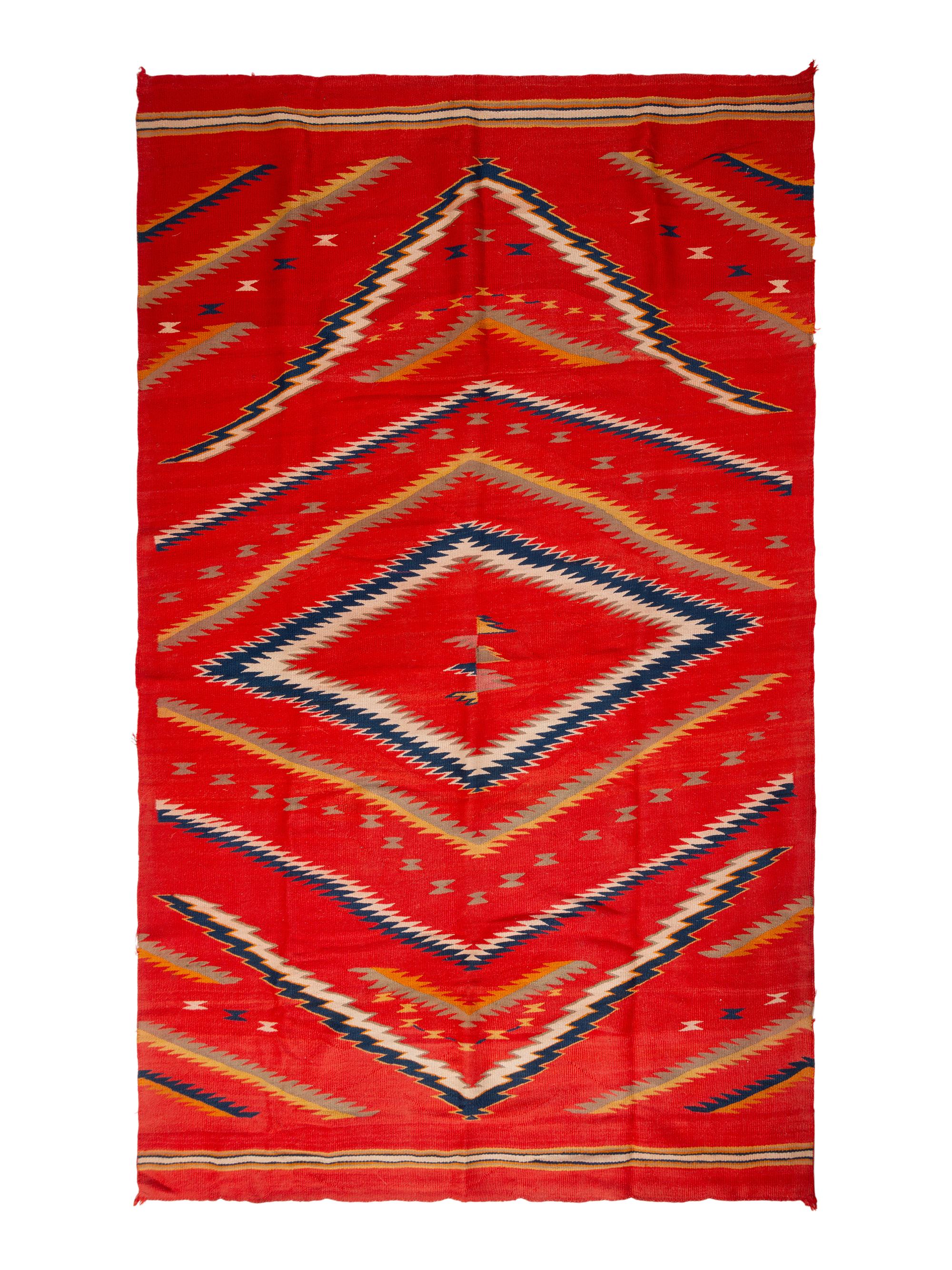 Navajo Late Classic Transitional Blanket