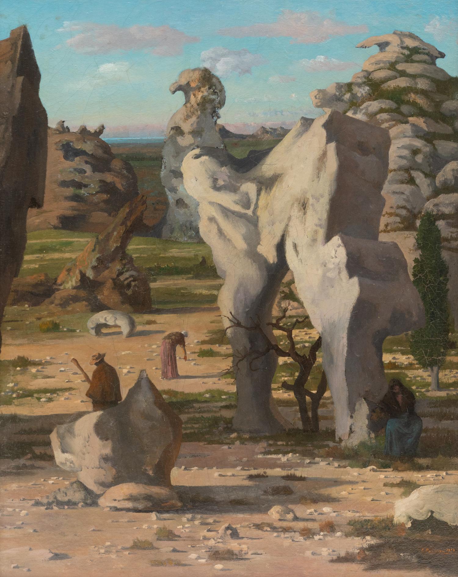 Promenade en Val d'Enfer , 1933