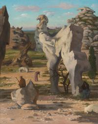 Promenade en Val d'Enfer , 1933
