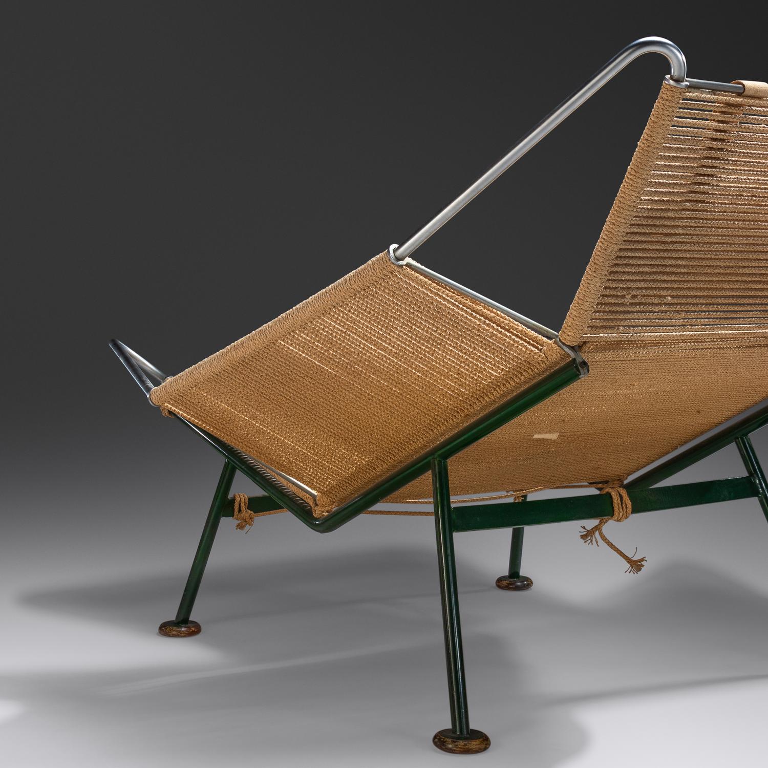 'Flag Halyard' Lounge Chair, c. 1960 Getama, Denmark