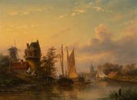 Fishing Boats in Canal