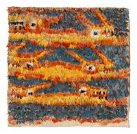 A Nazca Feather and Fiber Textile