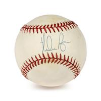 A Nolan Ryan Signed Autograph Baseball (Beckett Authentication Services BAS Certified),