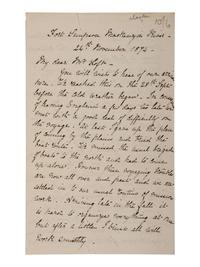 [WESTERN AMERICANA] . 3 letters involving missionaries and travel to Alaska and Canada.