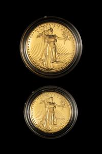 A United States 1987 Gold Eagle Two Proof Set