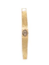 BUECHE GIROD, YELLOW GOLD WATCH