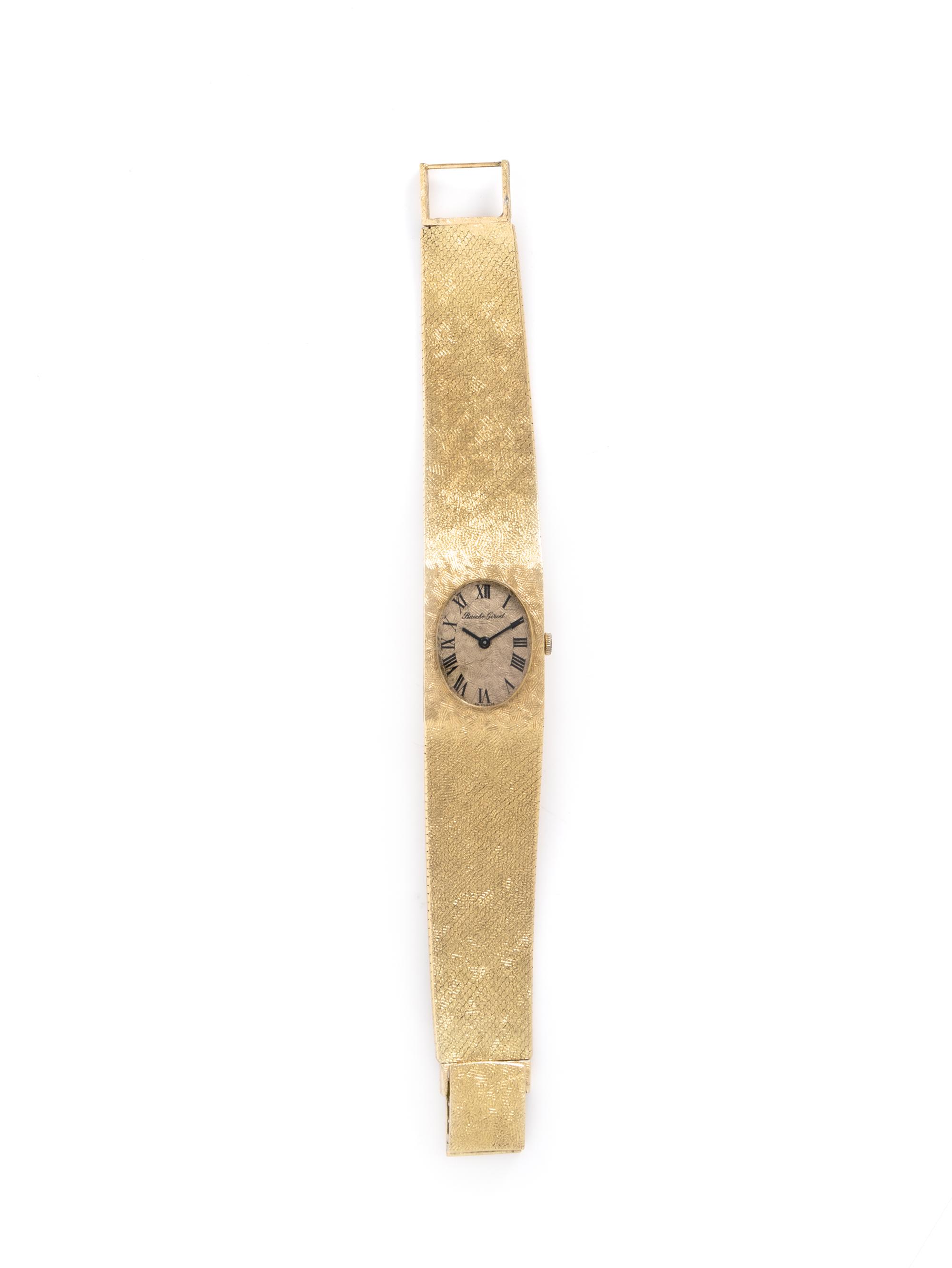 BUECHE GIROD, YELLOW GOLD WATCH