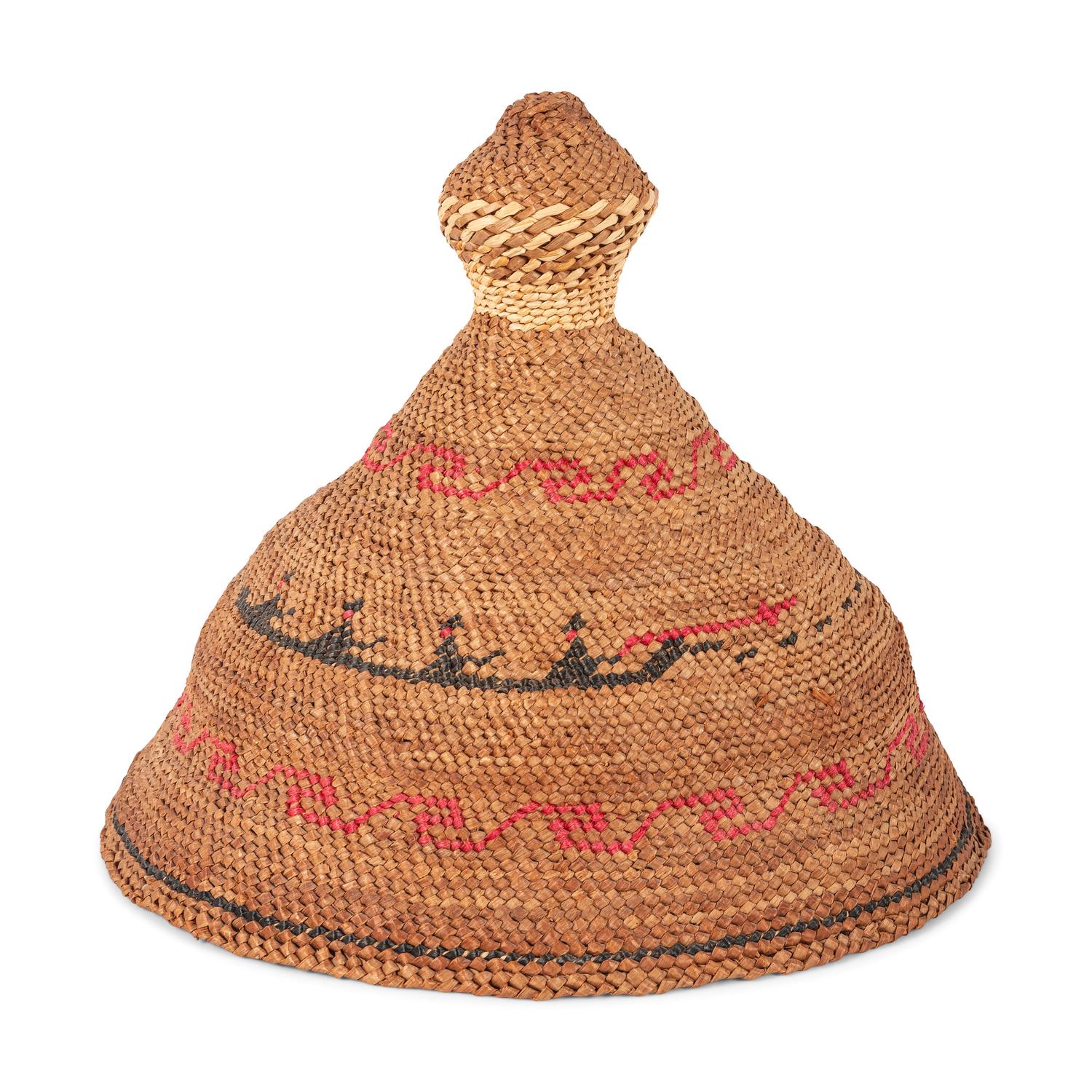 A Nuu-chah-nulth Basketry Hat