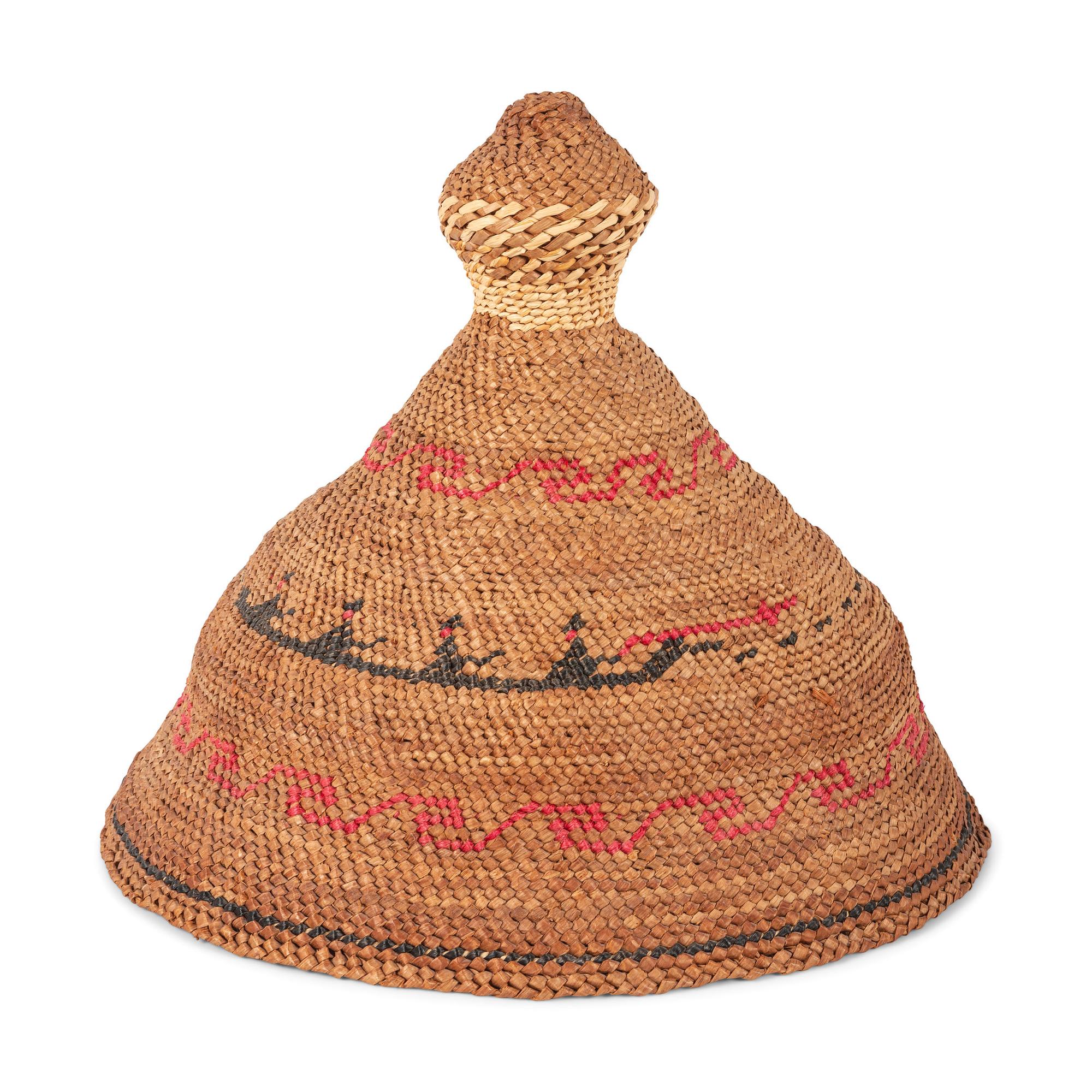 A Nuu-chah-nulth Basketry Hat